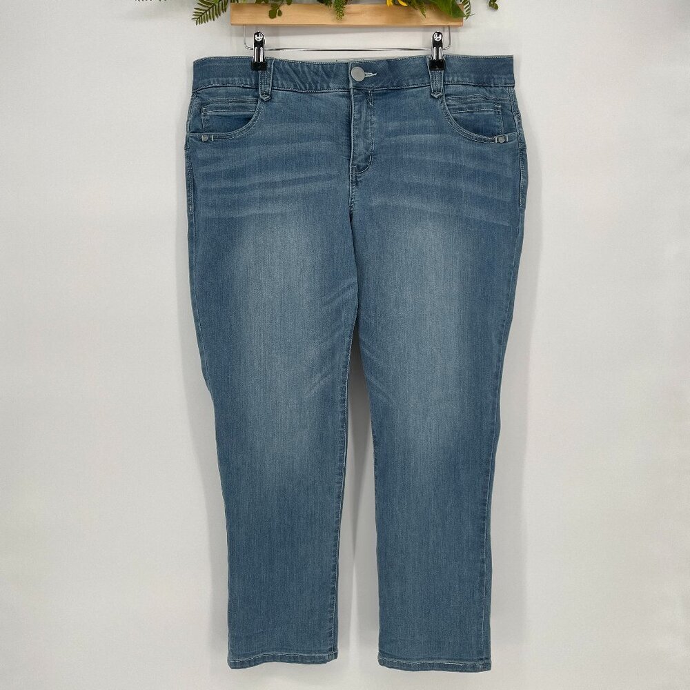 Democracy Ab Solution Blue Ankle & Cropped Jeans
